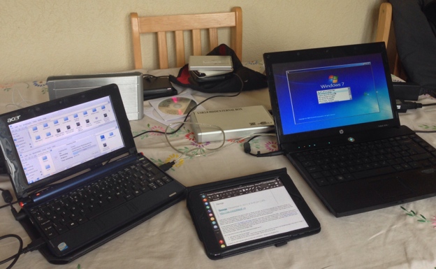 Rebuilding a laptop IT Suuport Lincolnshire Linux and Windows 7