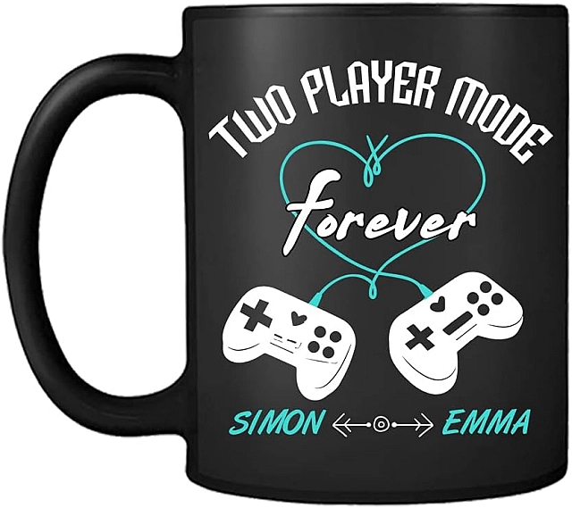 two player mug Valentine's Day gift